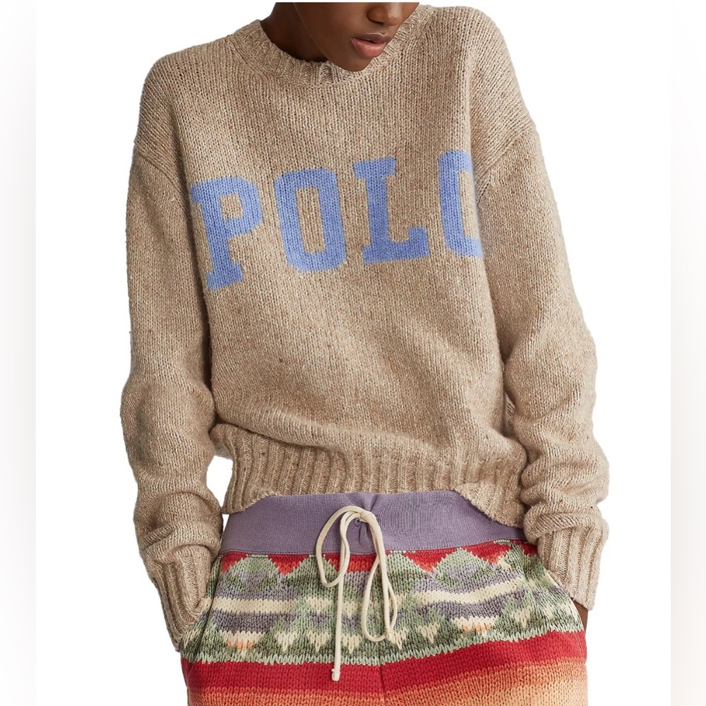 Polo by Ralph Lauren classic logo crew neck sweater